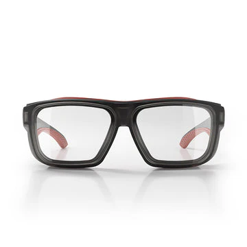 Converts Matte Graphite/Red Frame Clear Lens - Image 2