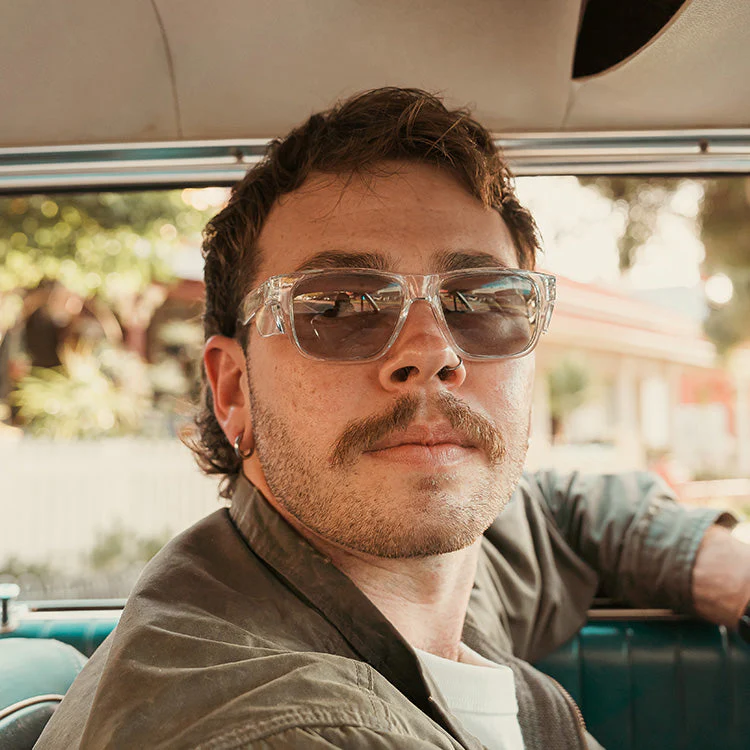 Fusion Clear Frame Photochromic Hybrid Safety Glasses - Image 5