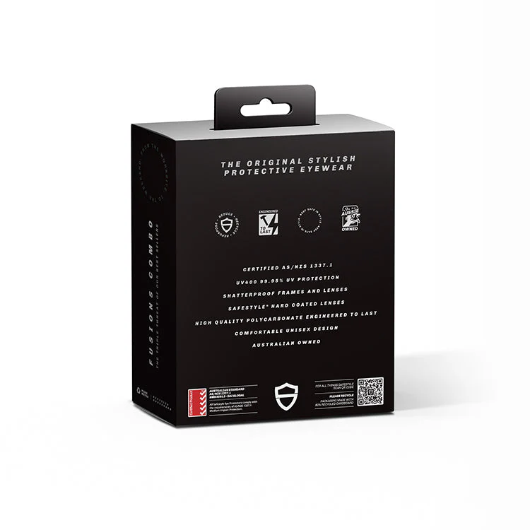 Fusions 3-Pack Combo Matte Black/Graphite/Clear - Image 2