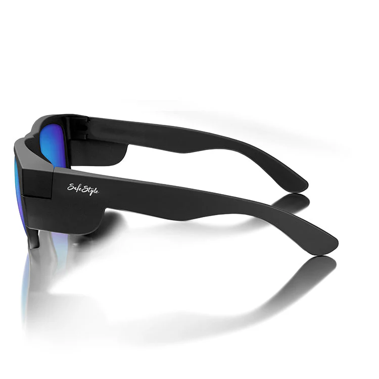 Fusions Matte Black Frame/Mirror Blue Polarised UV400 - Image 3
