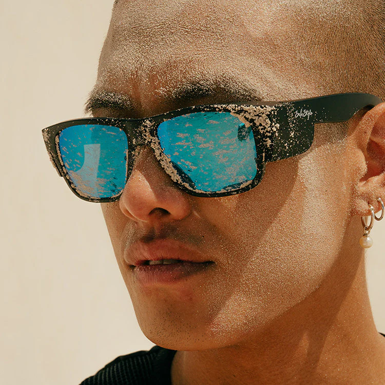 Fusions Matte Black Frame/Mirror Blue Polarised UV400 - Image 6