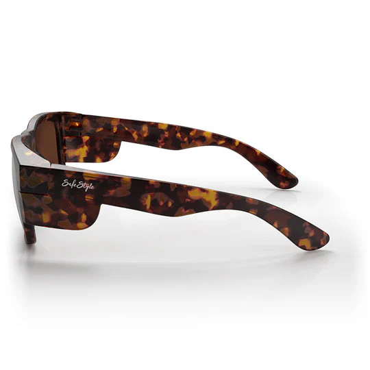 Fusions Matte Tort Frame/ Brown Polarised UV400 - Image 3