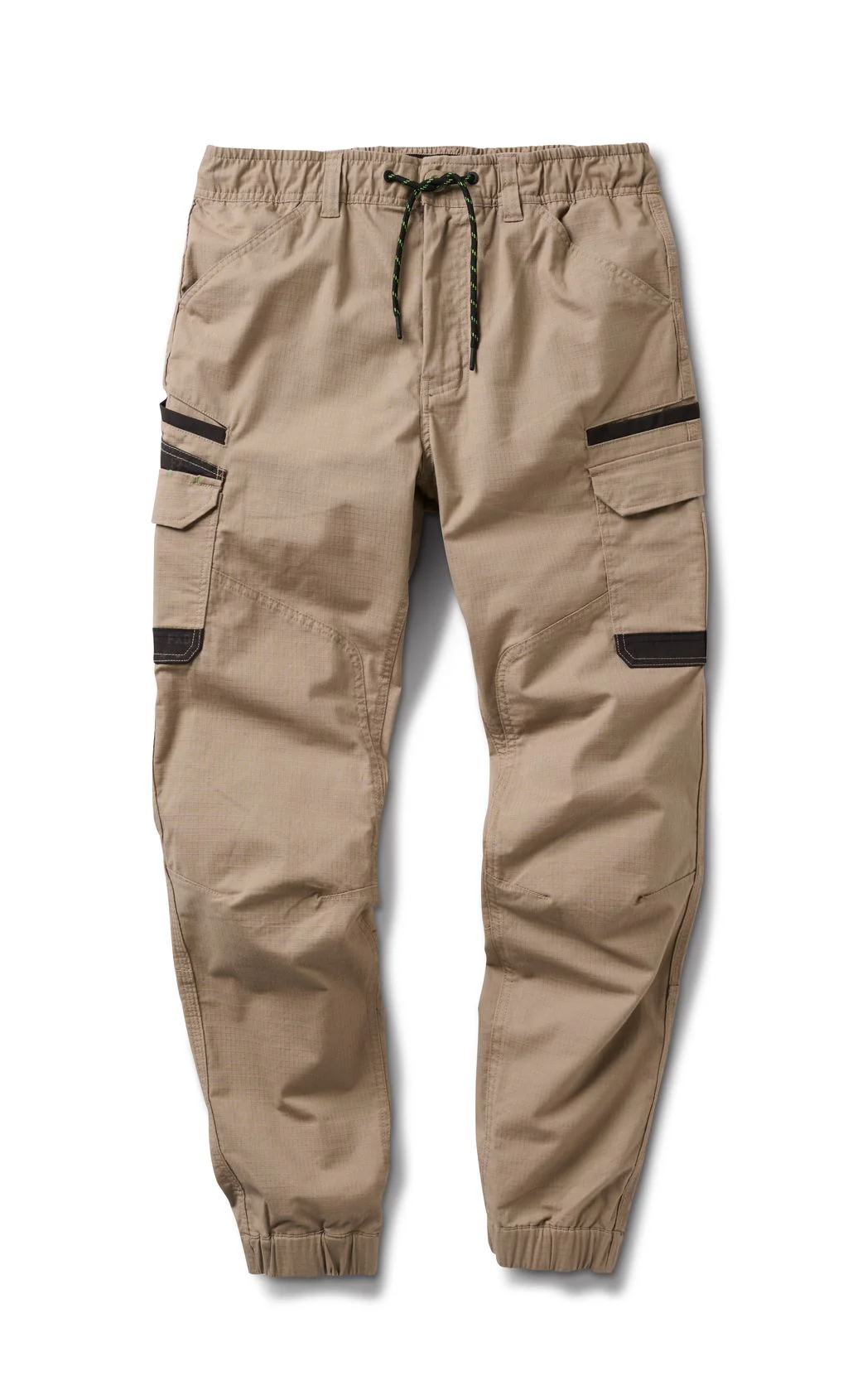 FXD Mens WP-12C Elastic Waist Cuffed Cargo Pant - Image 3