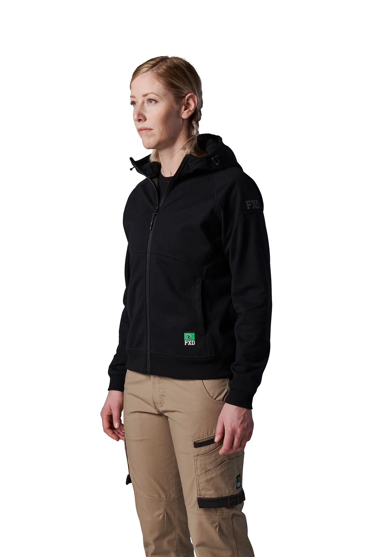 FXD WF3W Womens Full Zip Hoodie - Image 2