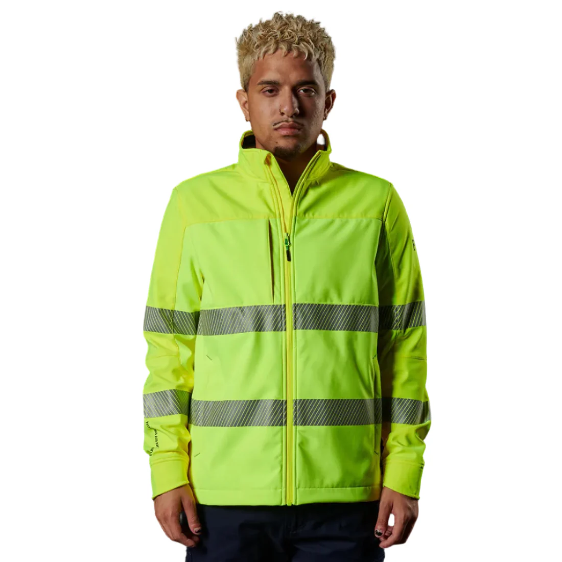FXD WO3T Hi Vis Softshell Work Jacket