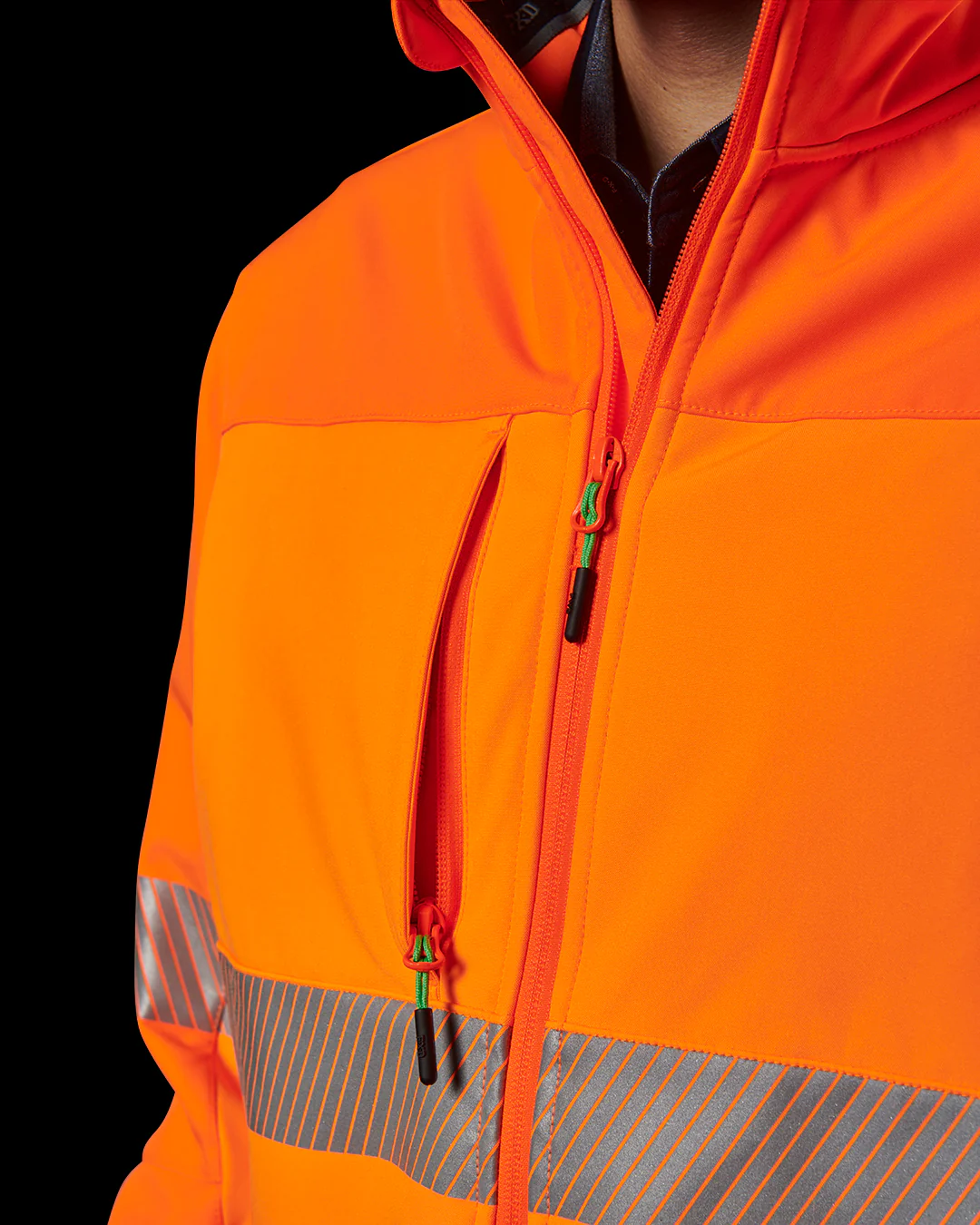FXD WO3T Hi Vis Softshell Work Jacket - Image 2