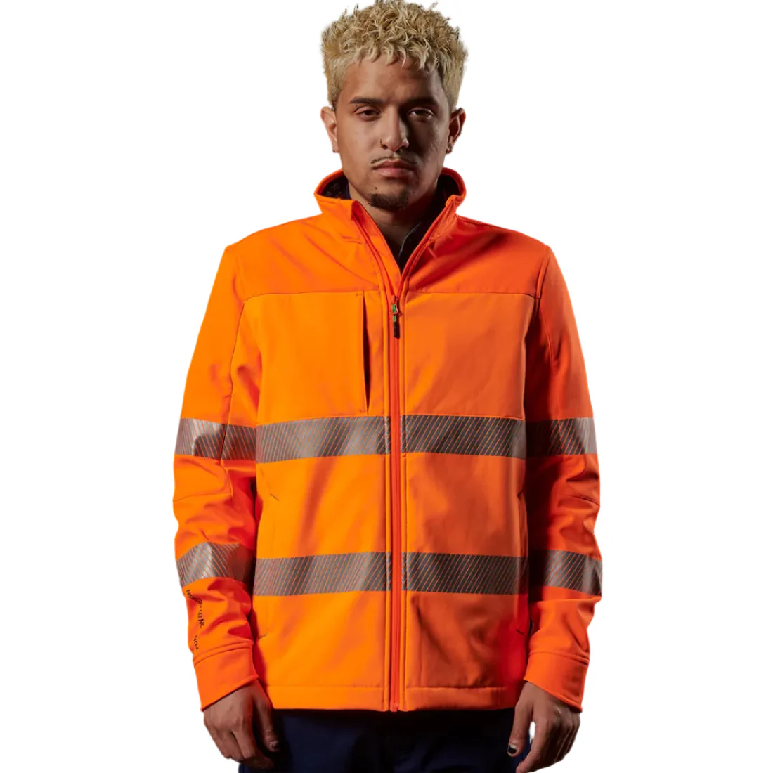 FXD WO3T Hi Vis Softshell Work Jacket - Image 3