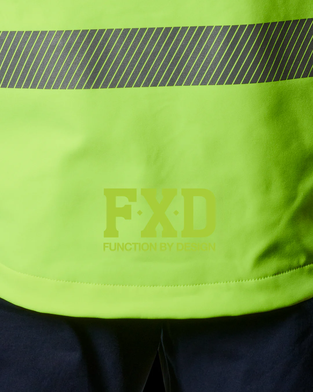 FXD WO3T Hi Vis Softshell Work Jacket - Image 5