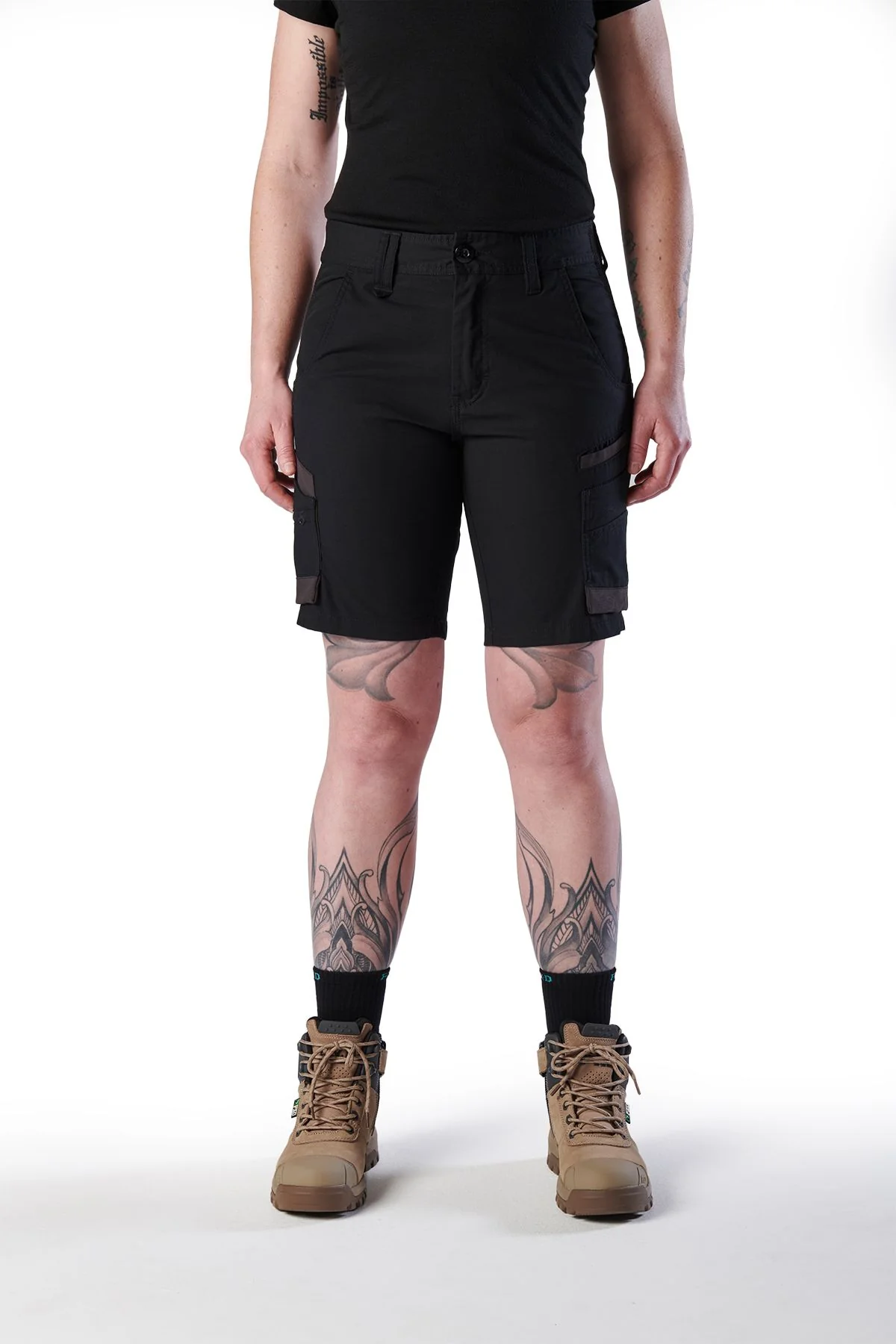 FXD WS5W Womens Lightweight Ripstop Work Shorts - Image 3