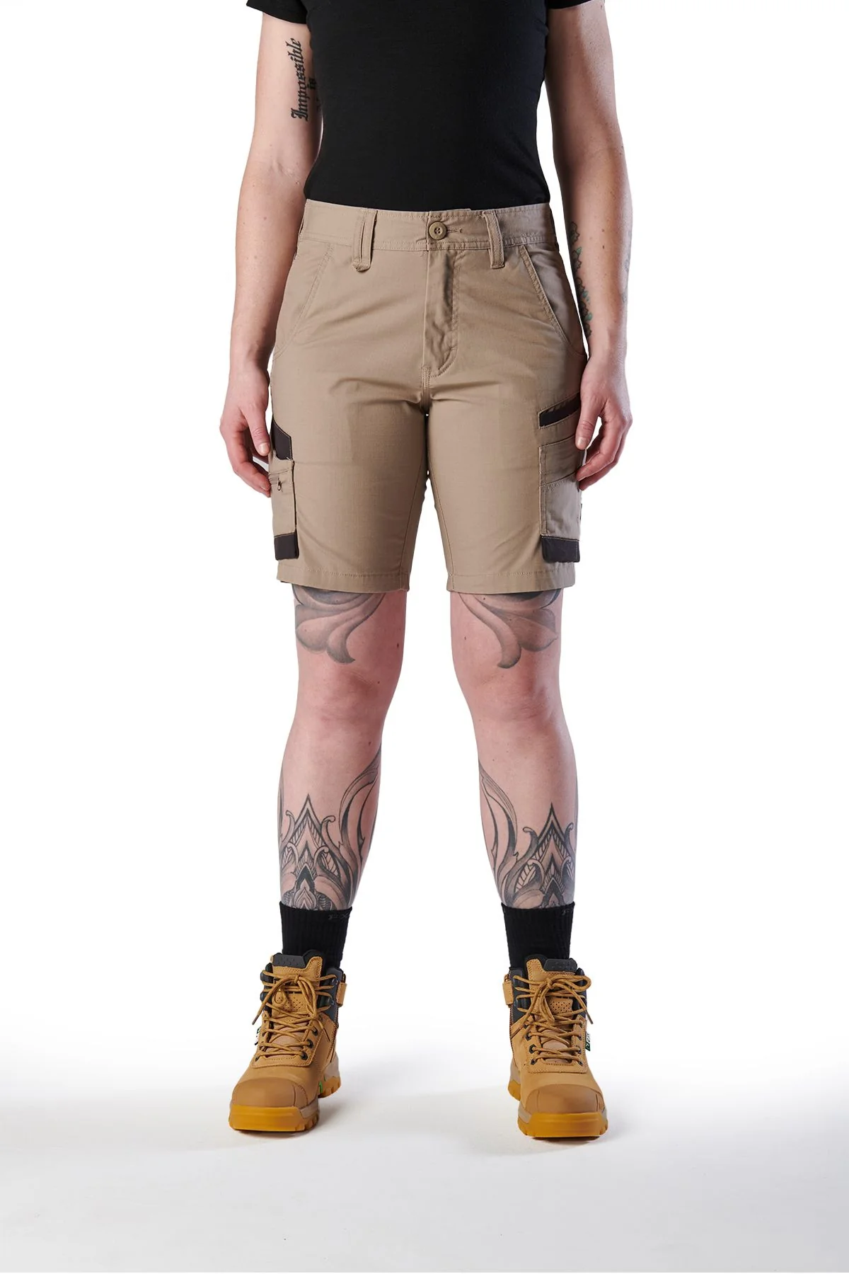 FXD WS5W Womens Lightweight Ripstop Work Shorts - Image 5