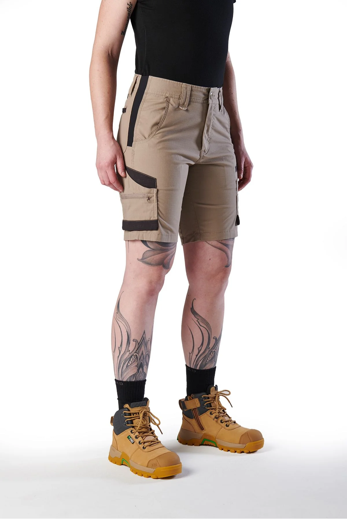 FXD WS5W Womens Lightweight Ripstop Work Shorts - Image 7