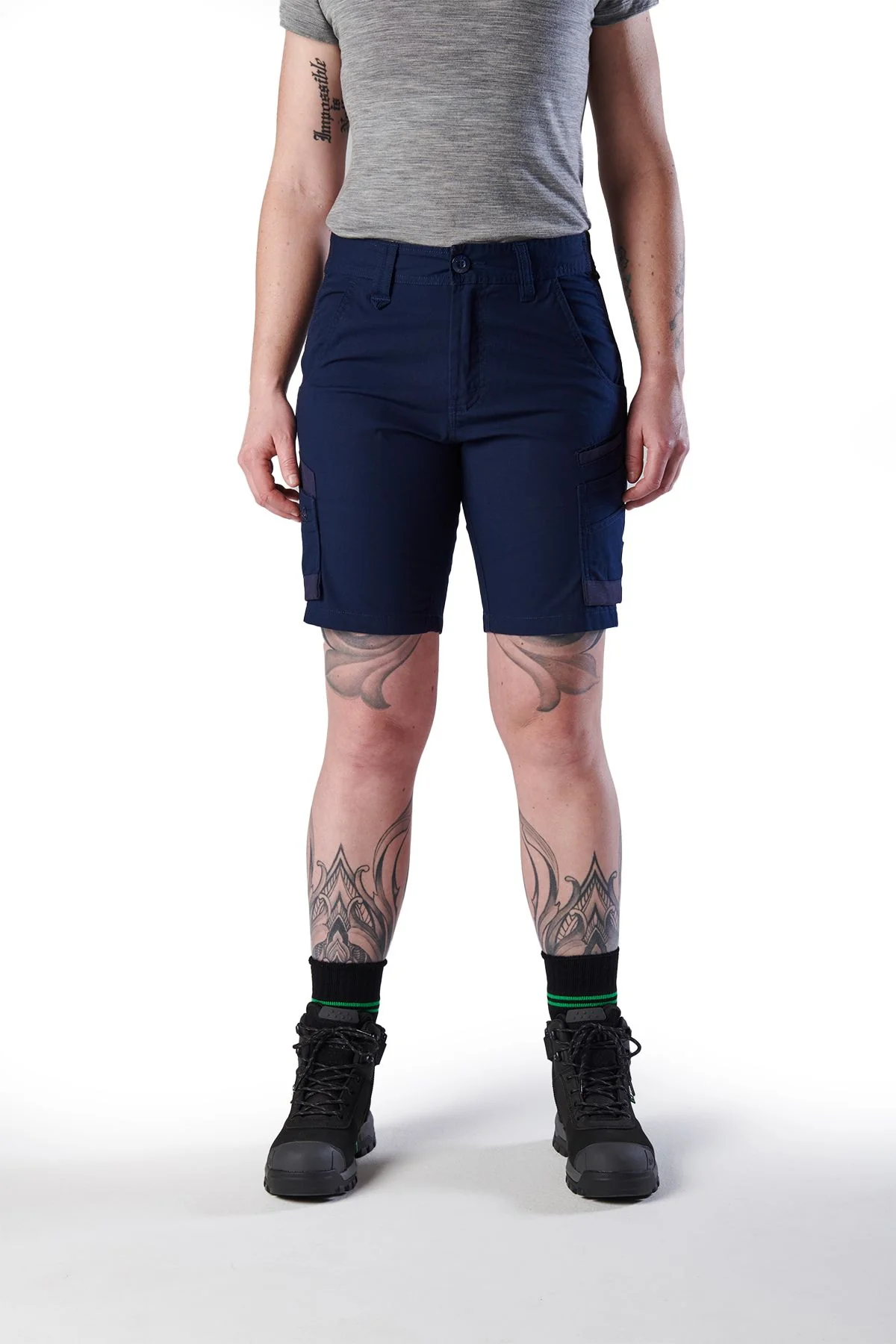 FXD WS5W Womens Lightweight Ripstop Work Shorts - Image 8