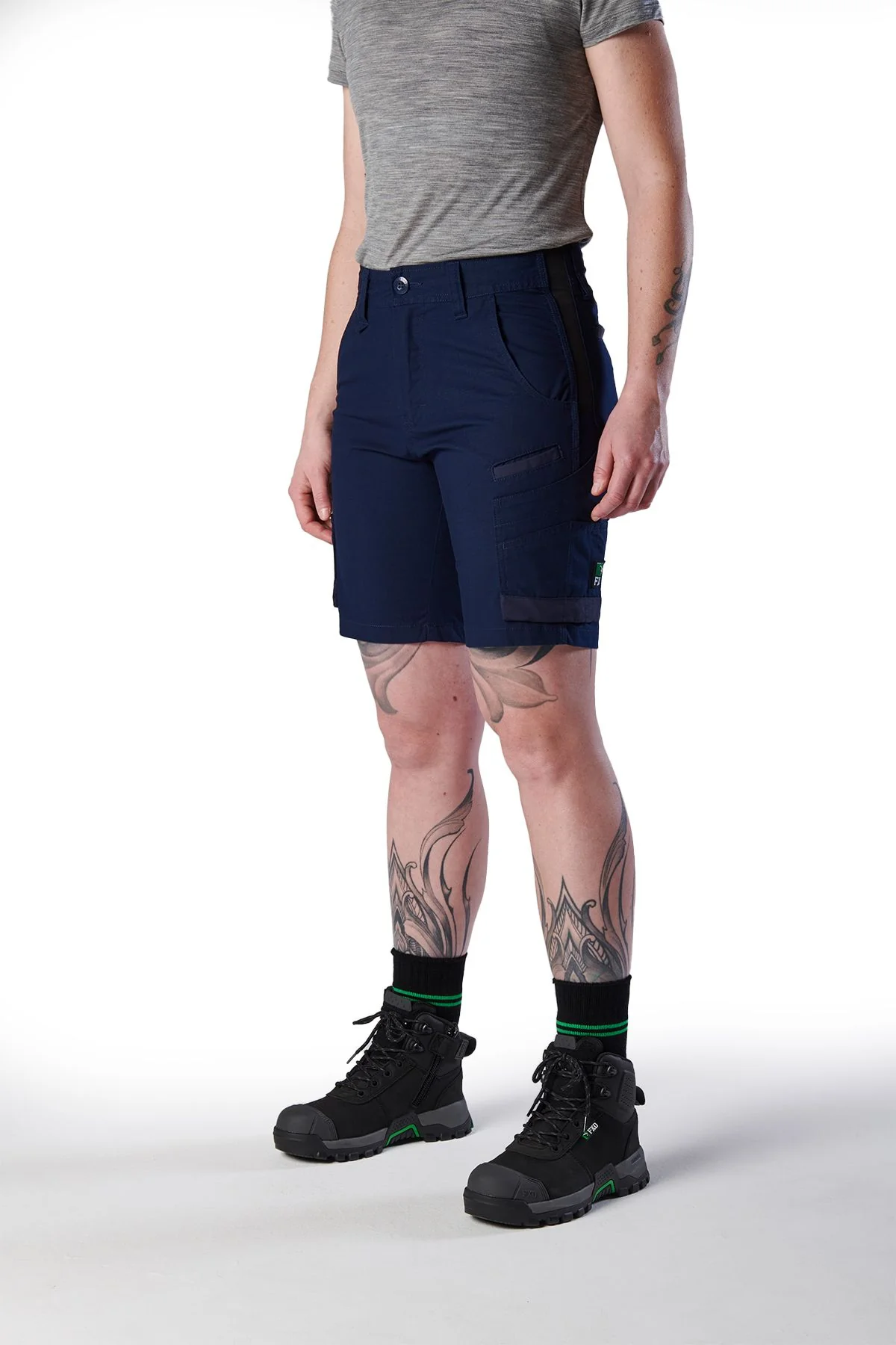 FXD WS5W Womens Lightweight Ripstop Work Shorts - Image 9
