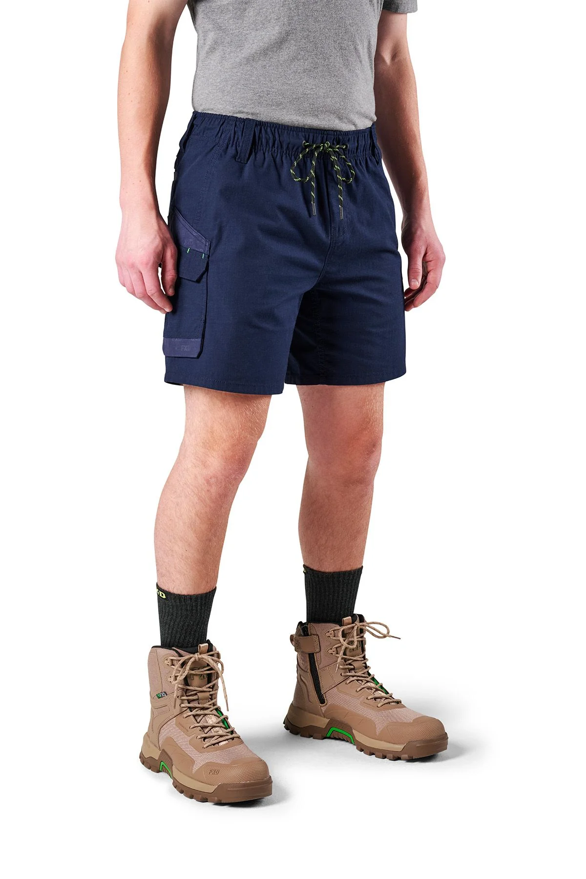 FXD WS7 Elastic Waist Lightweight Ripstop Cargo Short - Image 11