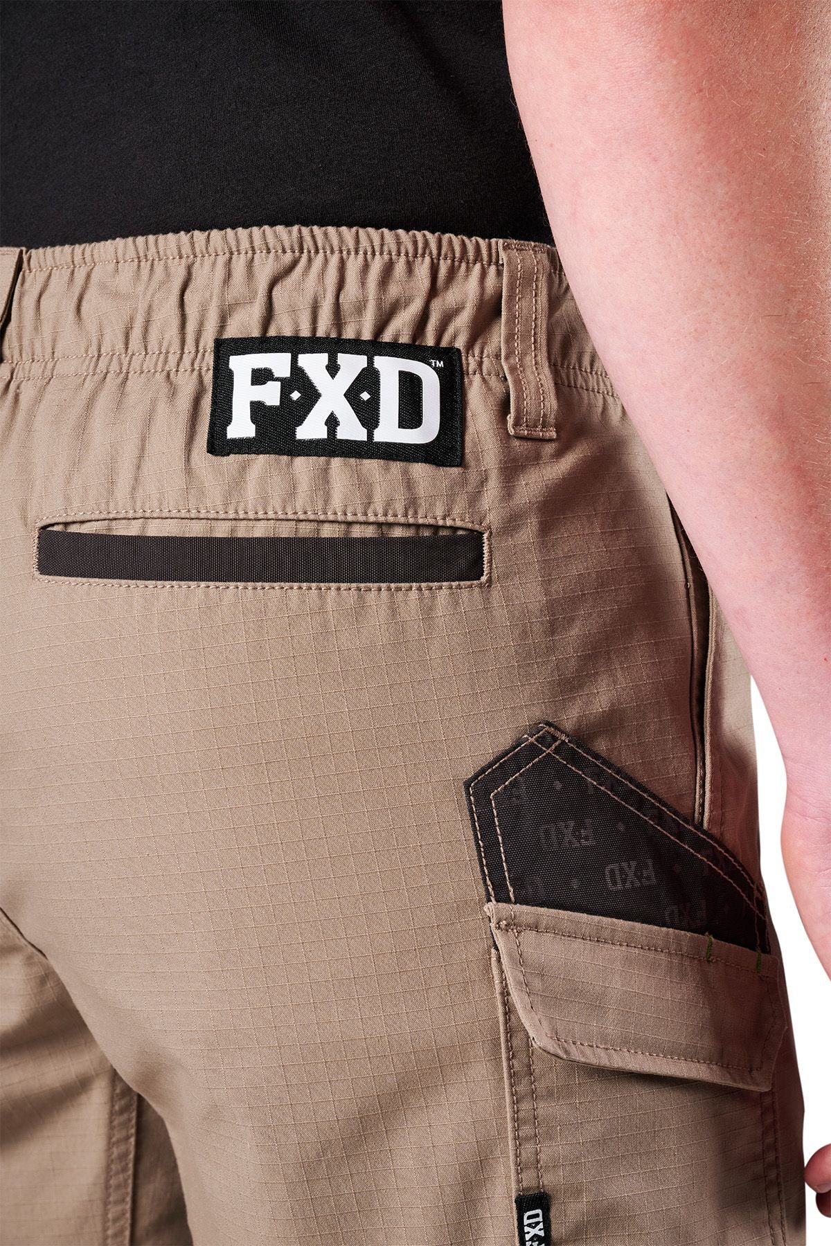 FXD WS7 Elastic Waist Lightweight Ripstop Cargo Short - Image 4