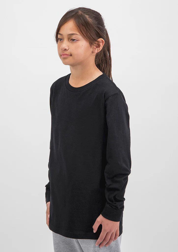 Kids Basis Long Sleeve Tee - Image 3