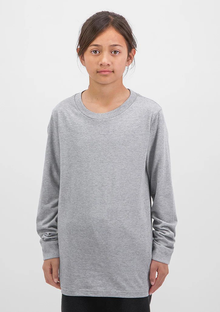 Kids Basis Long Sleeve Tee - Image 5