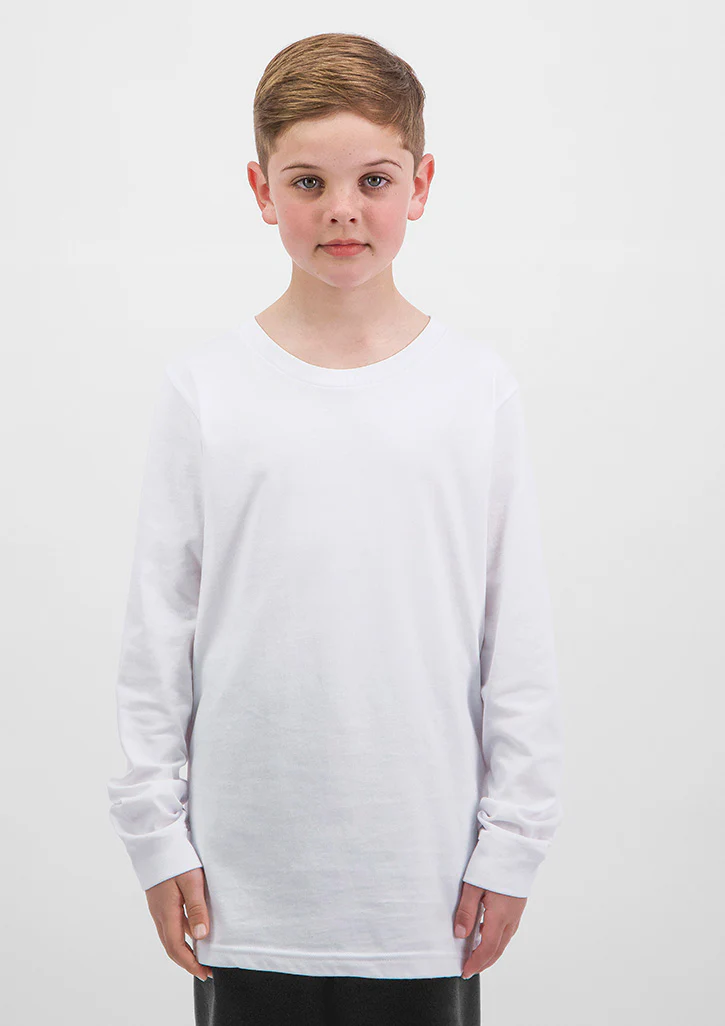 Kids Basis Long Sleeve Tee - Image 9