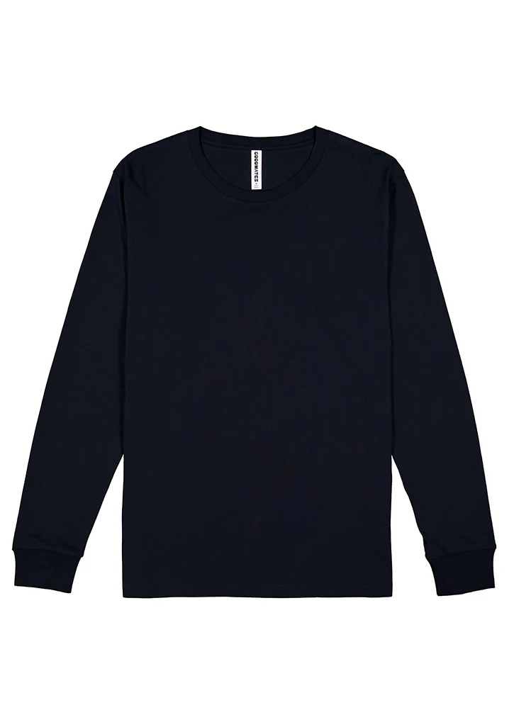 Mens Basis Long Sleeve Tee - Image 3