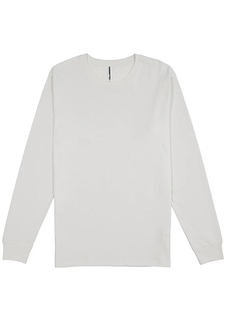 Mens Basis Long Sleeve Tee - Image 5