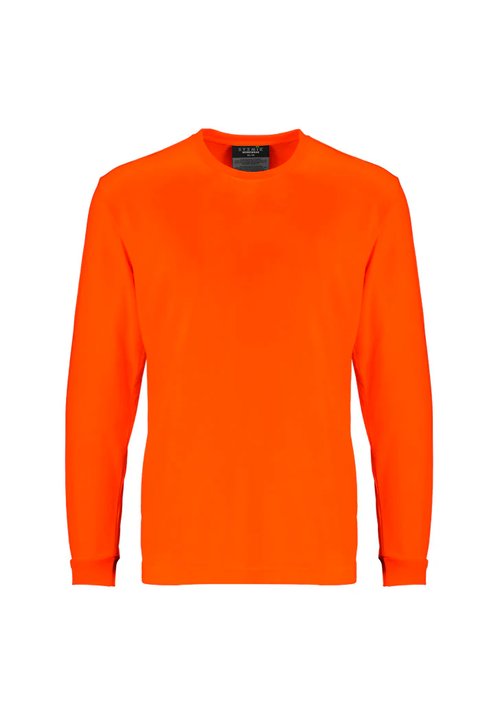 Mens Hi Vis Long Sleeve Tee