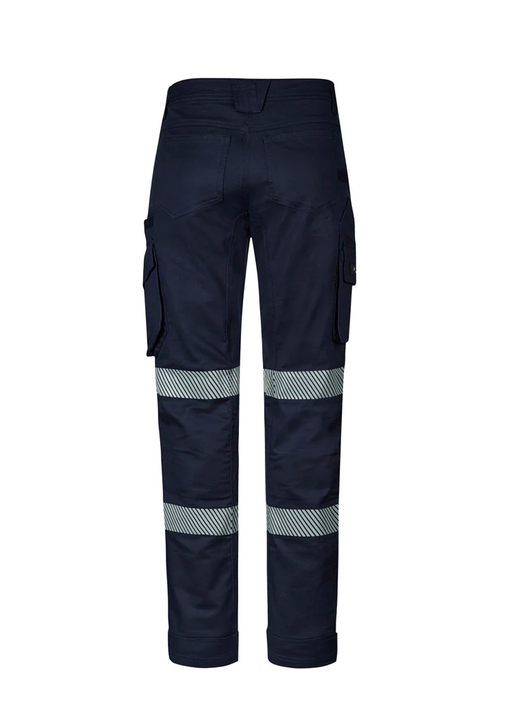 Mens Rugged Cooling Stretch Segmented Taped Cargo Pants - Image 3