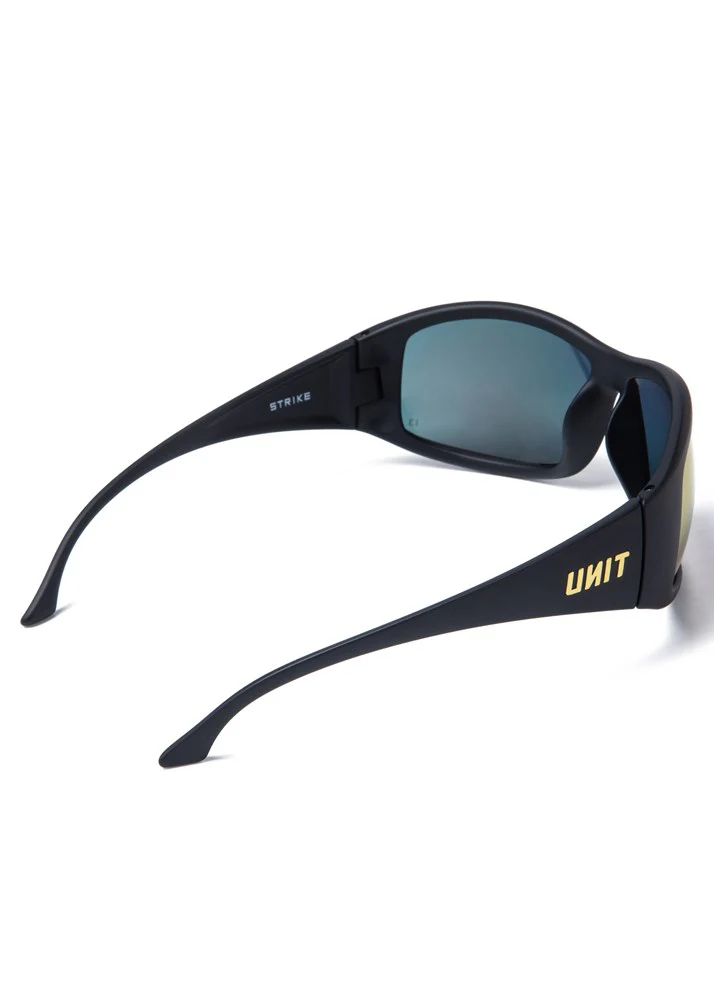Mens Safety Eyewear - Strike - Black Orange - Image 3