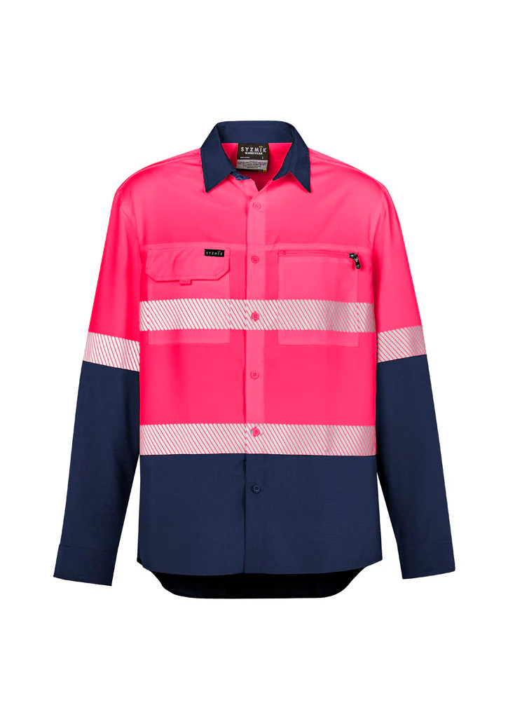 Mens Segmented Taped L/S Shirt - Image 6