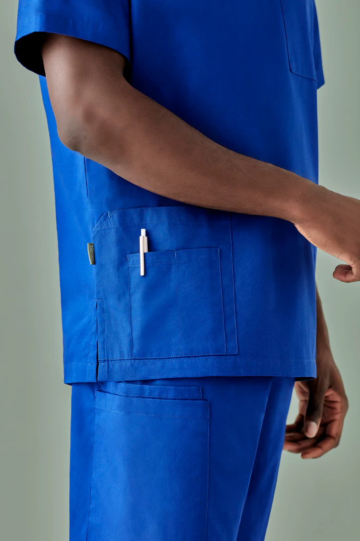 Mens Tokyo V-Neck Scrub Top - Image 3