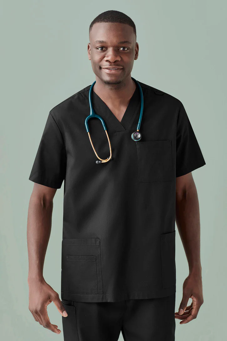 Mens Tokyo V-Neck Scrub Top - Image 5