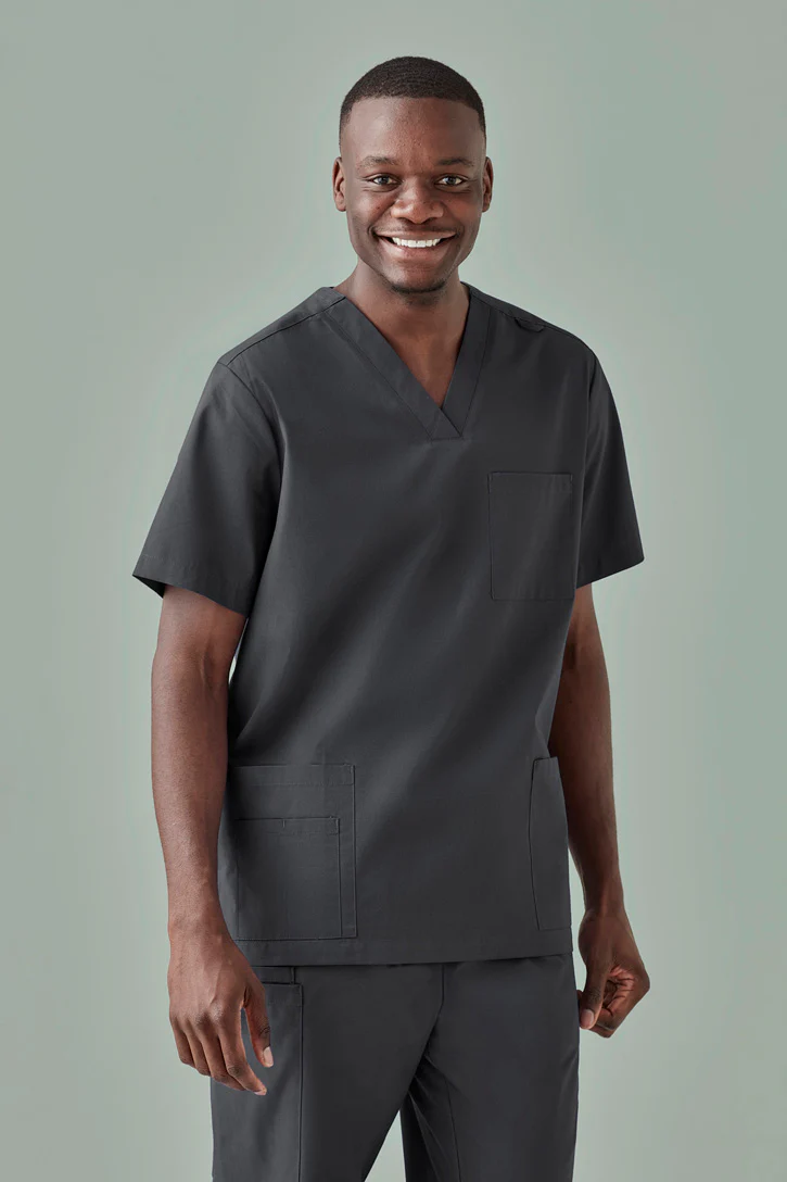 Mens Tokyo V-Neck Scrub Top - Image 6
