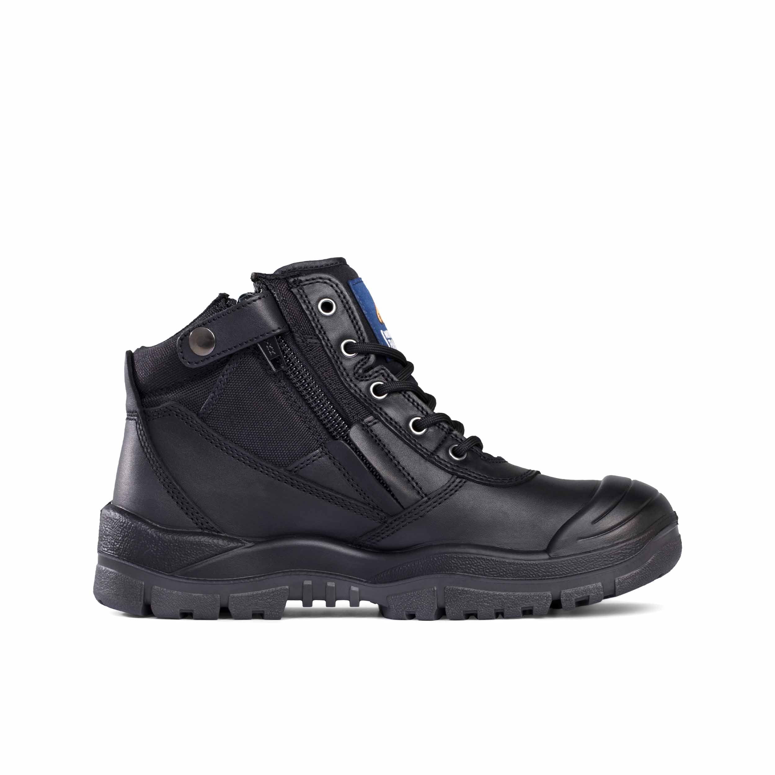 Mongrel - Black Low Leg Zip With Scuff Cap - Image 2