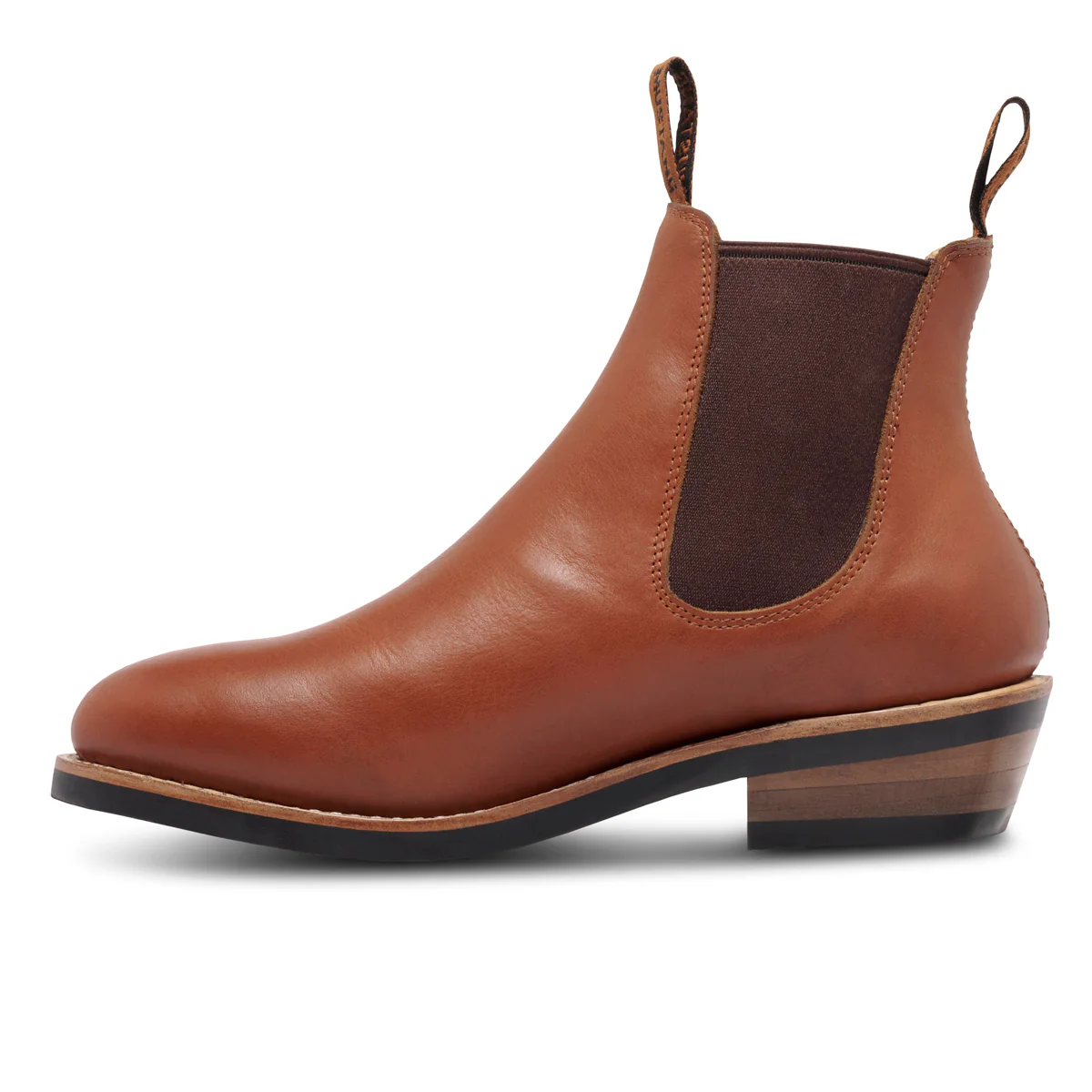 Mustang Signature Womens Pull Up Leather Boot - Image 4