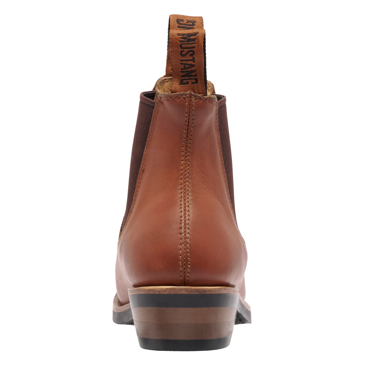 Mustang Signature Womens Pull Up Leather Boot - Image 5