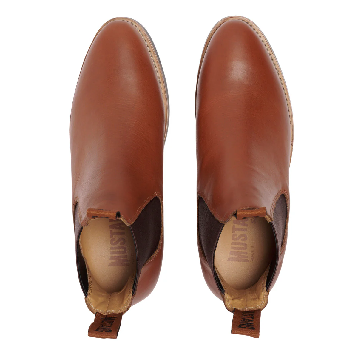 Mustang Signature Womens Pull Up Leather Boot - Image 7