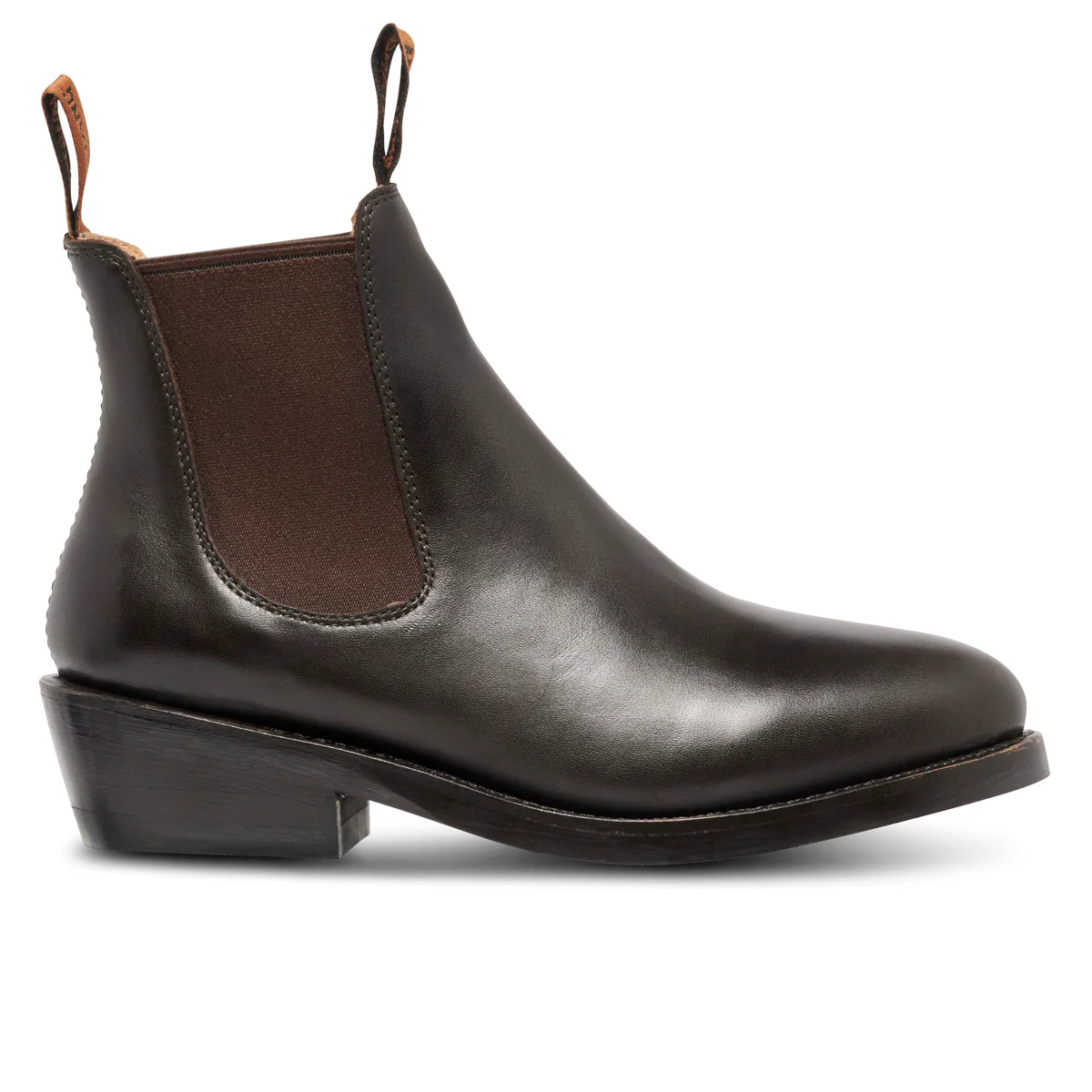 Mustang Signature Womens Pull Up Leather Boot - Image 3