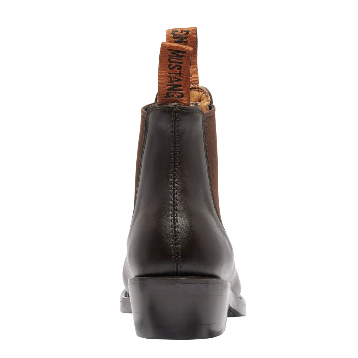 Mustang Signature Womens Pull Up Leather Boot - Image 4
