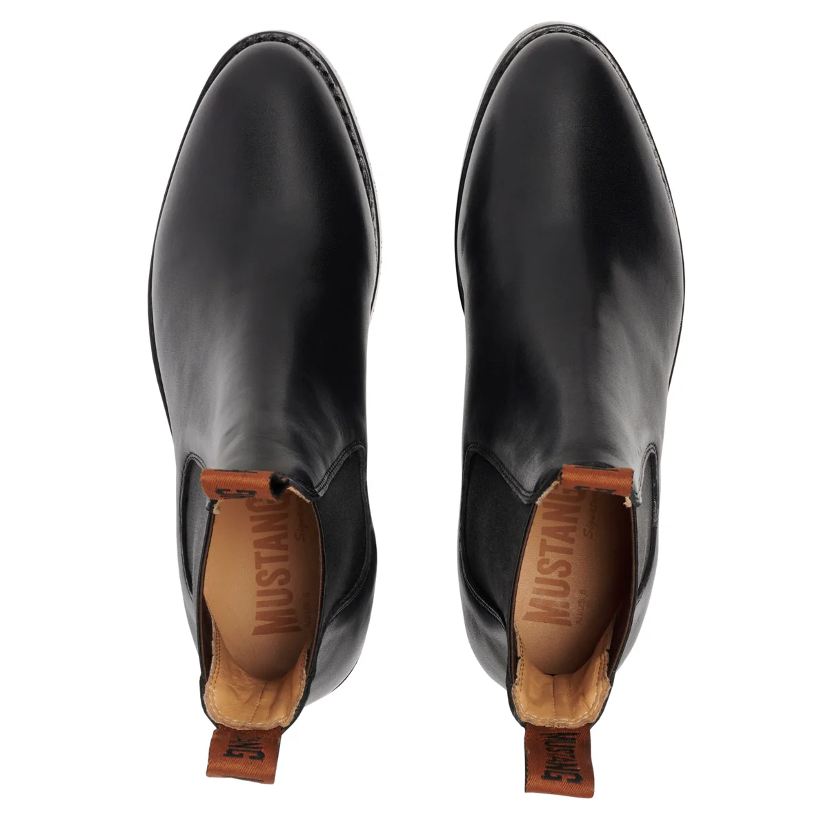 Mustang Signature Womens Pull Up Leather Boot - Image 6