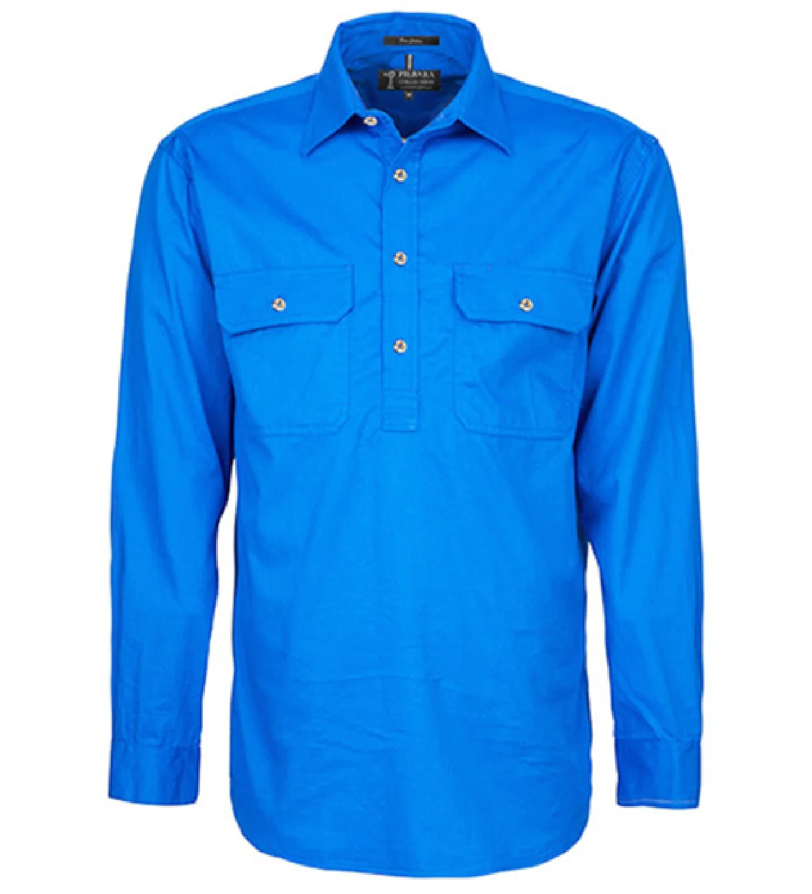 Pilbara Shirt Mens Closed Front Long Sleeve Shirt - Image 12