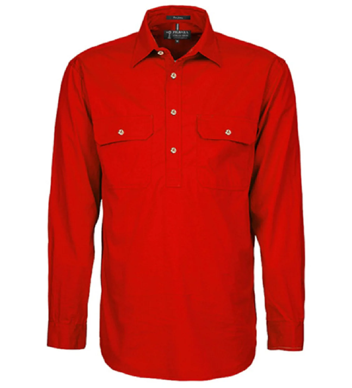 Pilbara Shirt Mens Closed Front Long Sleeve Shirt - Image 13