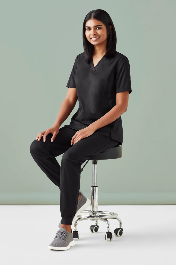 Riley Womens Slim Leg Jogger Scrub Pant - Image 3