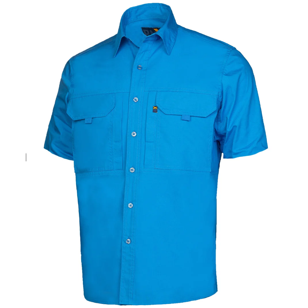 Rmx Short Sleeve Lightweight Ripstop Utility Shirt - Image 3