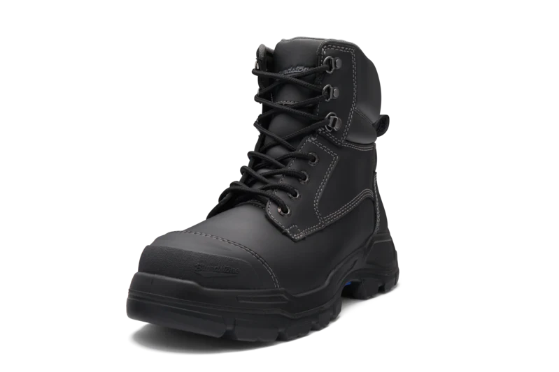 RotoFlex Black Water Resistant 150mm Zip Steel Nitrile Safety Boot - Image 5