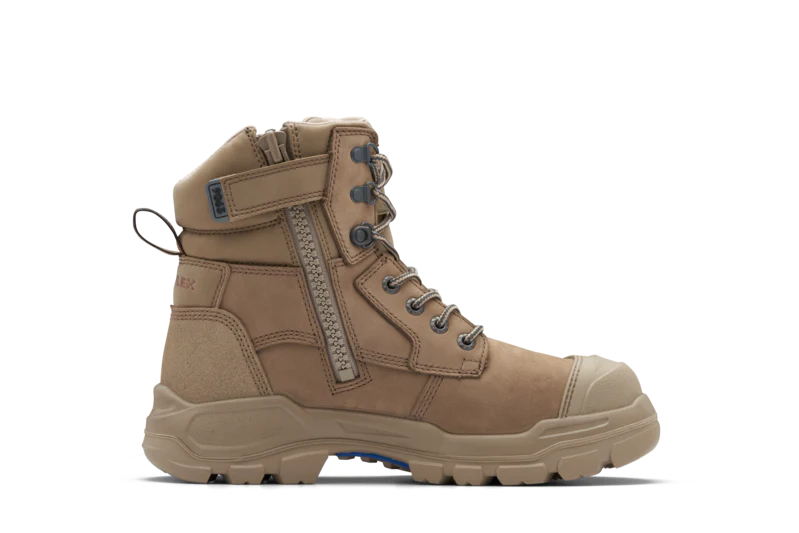 RotoFlex Stone Water Resistant 150mm Zip Steel Nitrile Safety Boot - Image 4