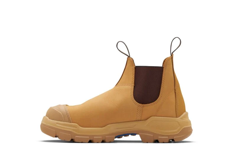 RotoFlex Wheat Water Resistant Elastic Sided Steel Nitrile Safety Boot - Image 5