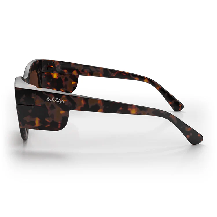 Safestyle Harps Matte Tort Frame Brown Polarised lens - Image 3