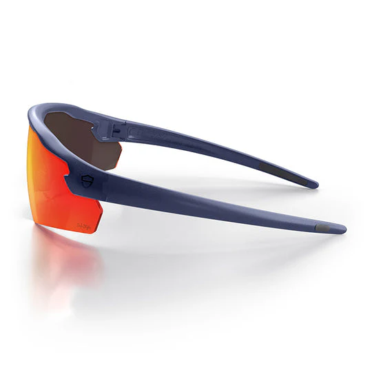 Safestyle Phantoms Matte Navy Frame Reflectors Red Lens - Image 3