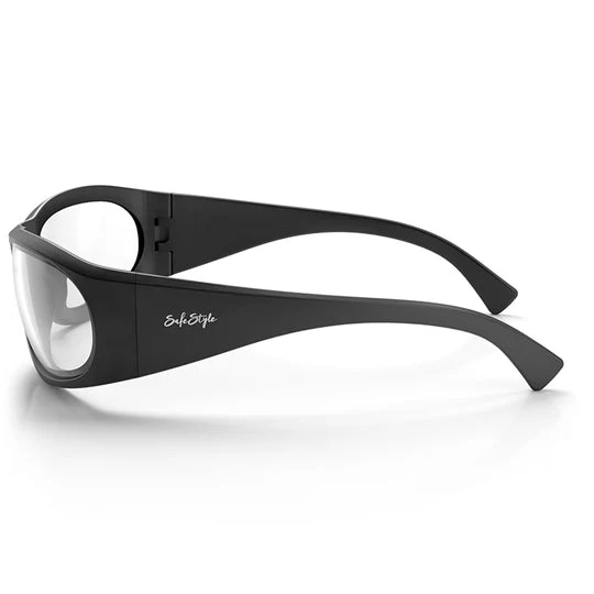 Safestyle Sonics Matte Black Frame Clear Lens - Image 3