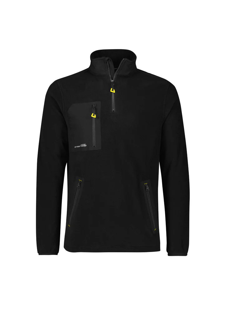 Streetworx Lightweight 1/4 Zip Polar Fleec Jumper - Image 2