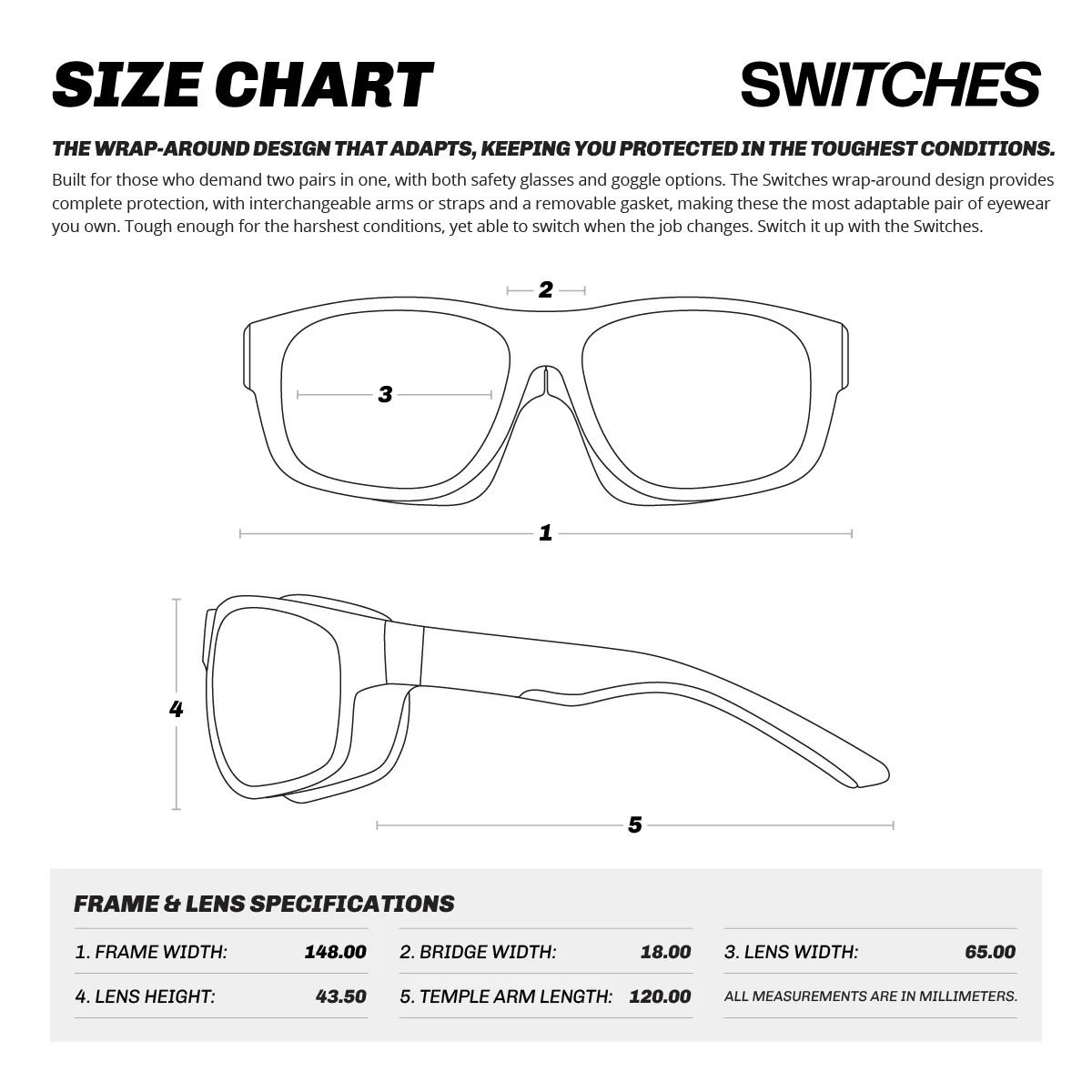 Switches Clear/Green Frame Clear Lens - Image 9